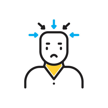 Icon for tension,stressのイラスト素材