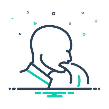 Icon for vomiting, pukeのイラスト素材