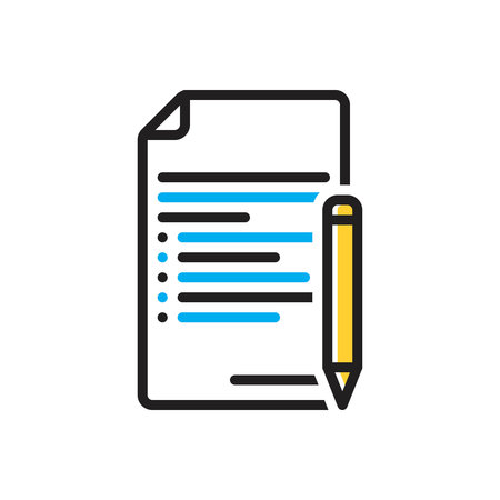 Icon for terms,agreementのイラスト素材