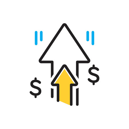 Icon for increased,enhancedのイラスト素材