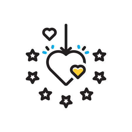 Icon for thanks, gratitudeのイラスト素材