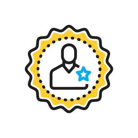 Icon for membership,participationのイラスト素材