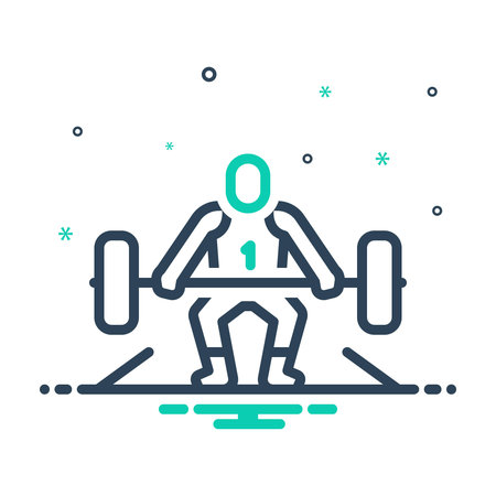 Icon for physical activity, exerciseのイラスト素材