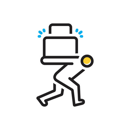 Icon for load,cargoのイラスト素材