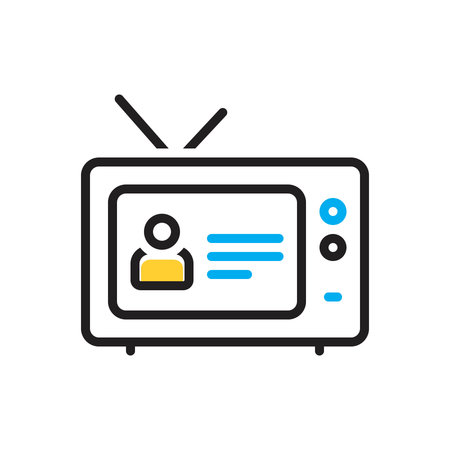 Icon for episode,dramatic eventのイラスト素材