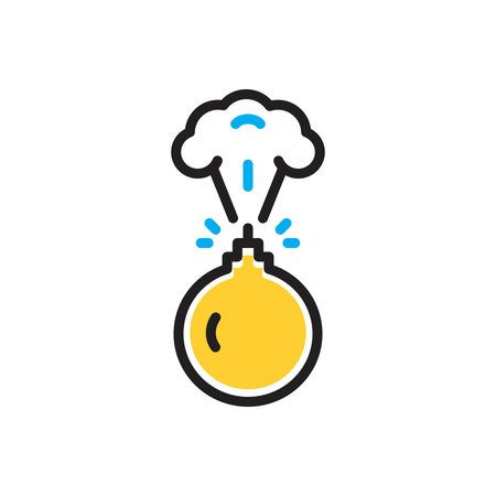 Icon for bombing,destruction