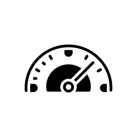Icon for indicator, mileage