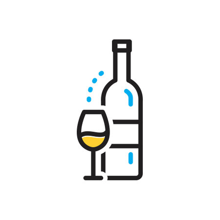 Icon for alcohol,cocktailのイラスト素材