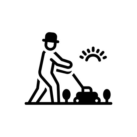 Icon for harvesting, cuttingのイラスト素材