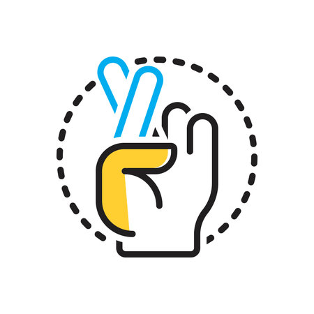 Icon for swear,promiseのイラスト素材