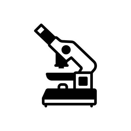 Icon for microscope, laboratory