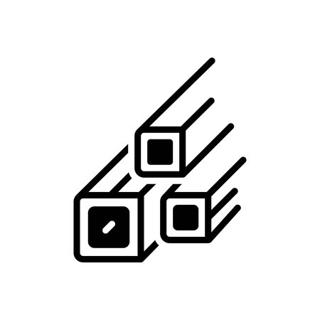 Icon for steel, metalのイラスト素材