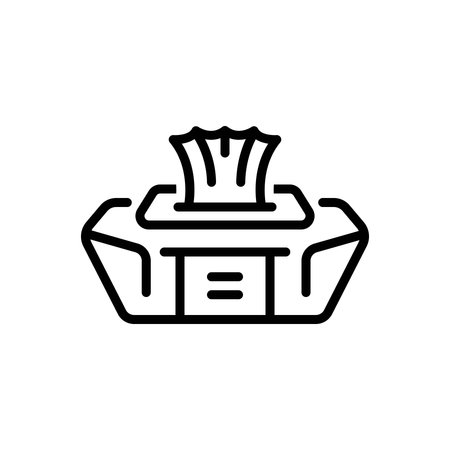 Icon for tissue, hygieneのイラスト素材