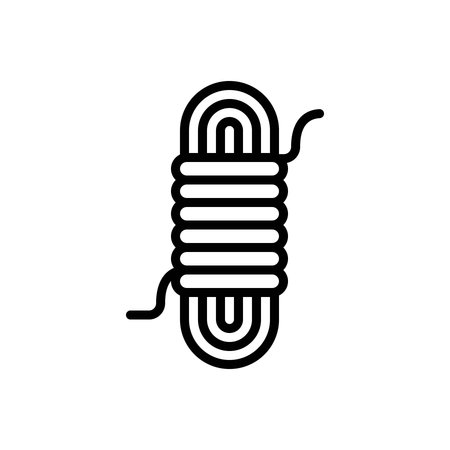 Icon for rope, stringのイラスト素材