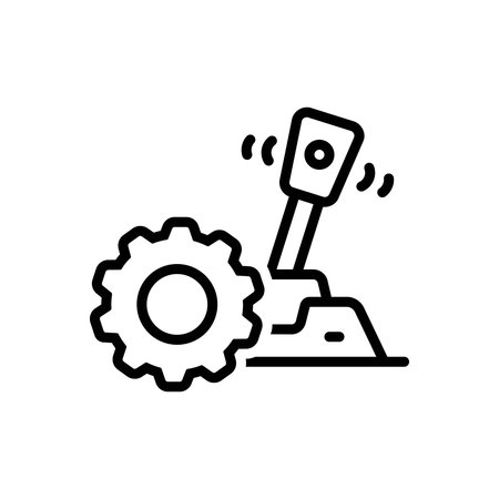 Icon for automotive gear, automotiveのイラスト素材