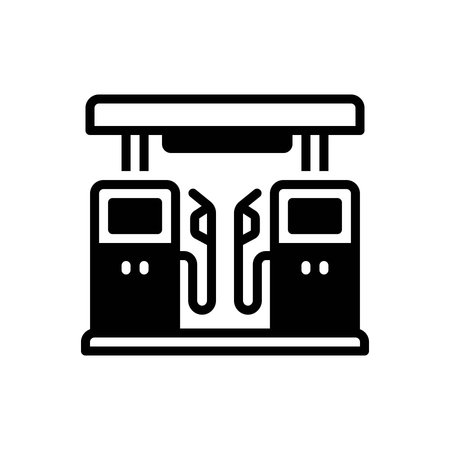 Icon for gas station, gasのイラスト素材