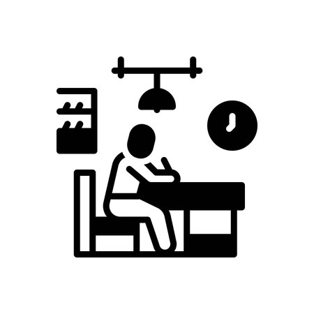 Icon for exam, examinationのイラスト素材