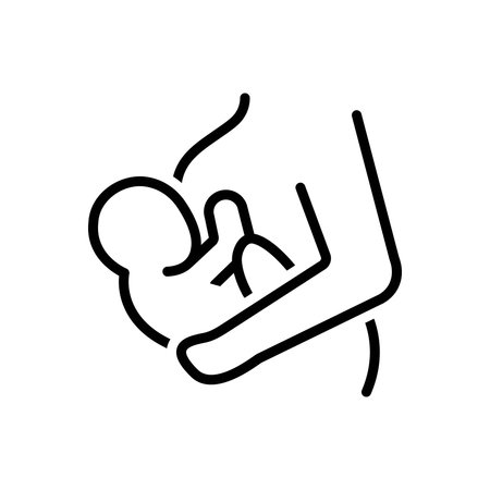 Icon for suckling, moppetのイラスト素材