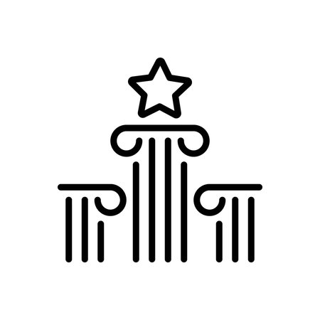 Icon for top tier standards, topのイラスト素材