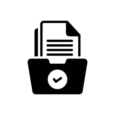 Icon for record keeping, recordのイラスト素材