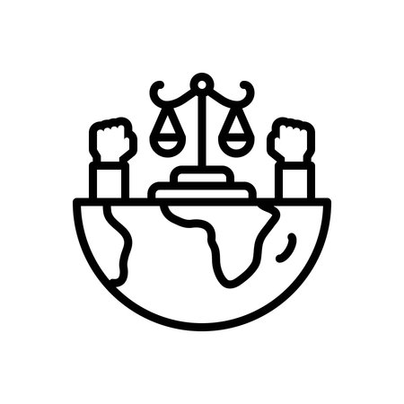 Icon for social justice, socialのイラスト素材