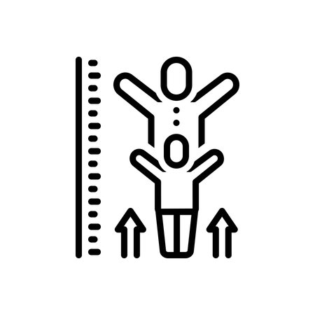 Icon for growing up, growingのイラスト素材