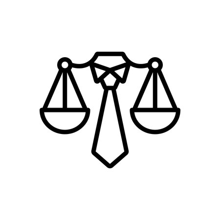 Icon for business ethics, businessのイラスト素材