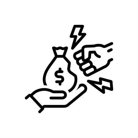 Icon for anti corruption, antiのイラスト素材