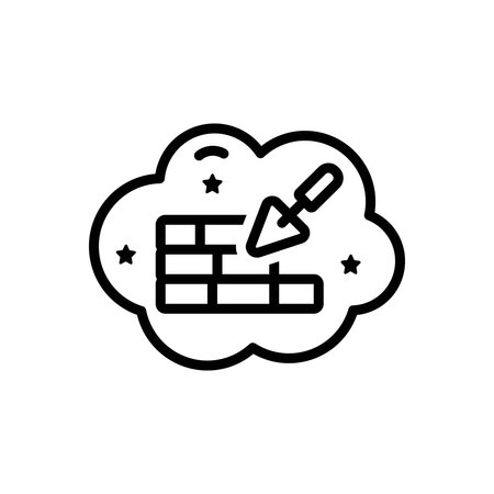 Icon for foundation dream, foundationのイラスト素材