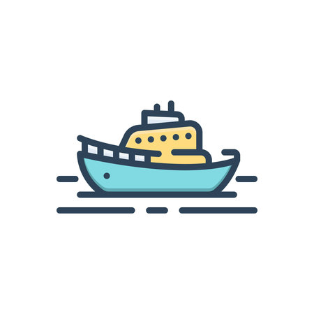 Icon for boat, watercraftのイラスト素材