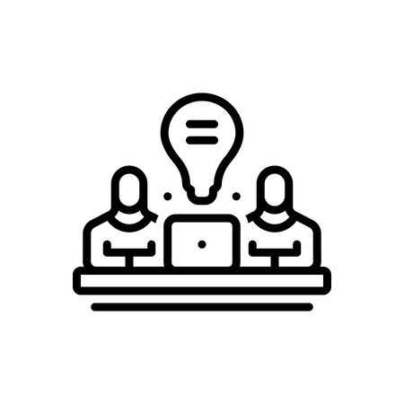 Icon for professional advice, professionalのイラスト素材