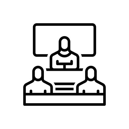 Icon for business consulting, consultancyのイラスト素材