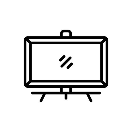 Icon for white board, marker boardのイラスト素材
