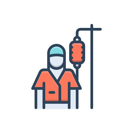 Icon for patient, medicalのイラスト素材