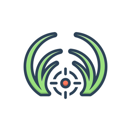 Icon for hunting, veneryのイラスト素材