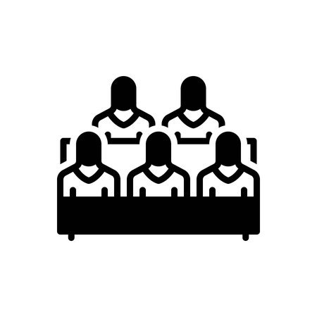 Icon for study participants, studyのイラスト素材