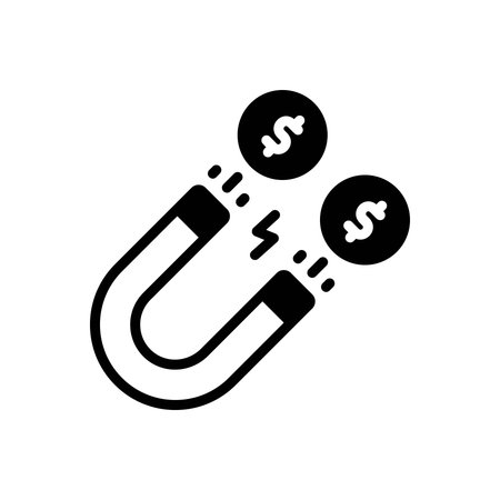 Icon for investment attraction, investmentのイラスト素材