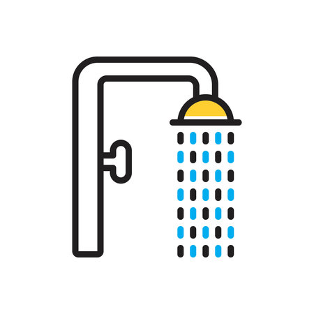 Icon for shower,sprinklingのイラスト素材