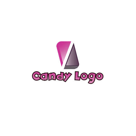 This is a candy logo for any kind of candy company.のイラスト素材