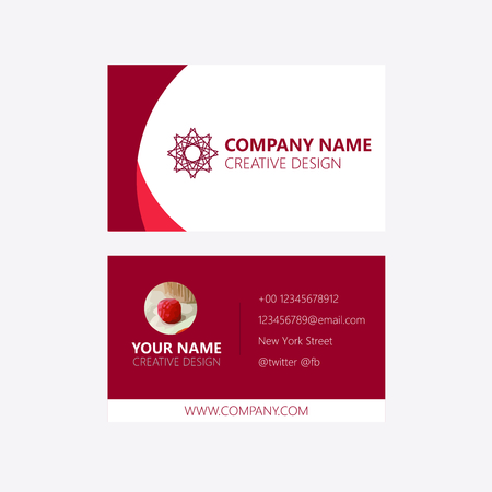 Elegant Business Cardのイラスト素材