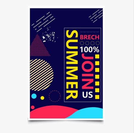 Summer Beach Partyのイラスト素材