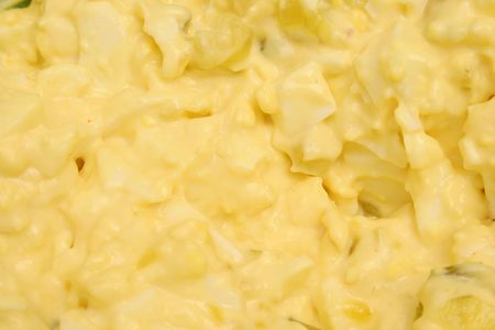 egg salad backgroundの写真素材