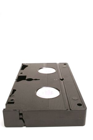 single vhs tape vertical levelの写真素材