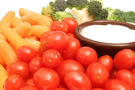 assorted veggies upcloseの写真素材