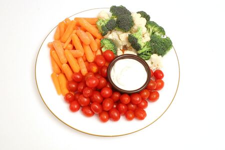 assortment of veggies on topの写真素材
