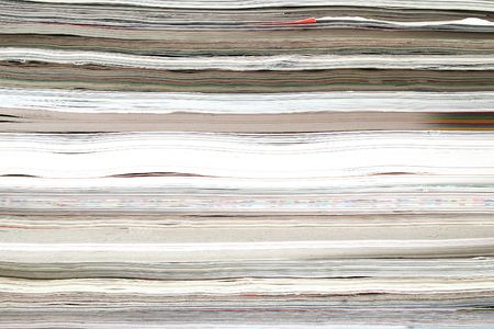 stack of magazines backgroundの写真素材