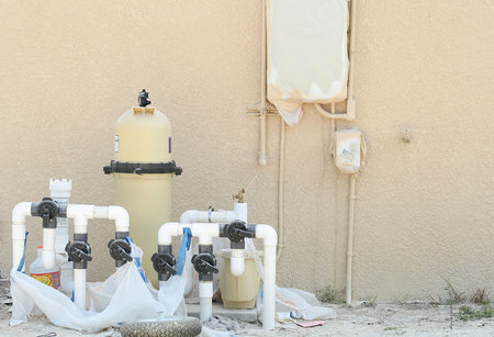swimming pool pump construction
