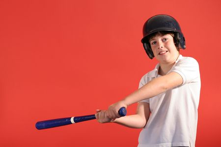 baseball boyの写真素材