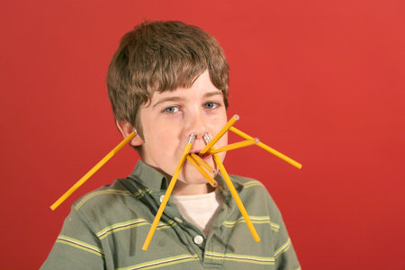 pencil boyの写真素材