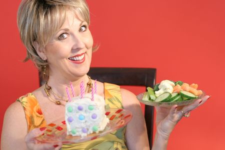 smart healthy eating choiceの写真素材
